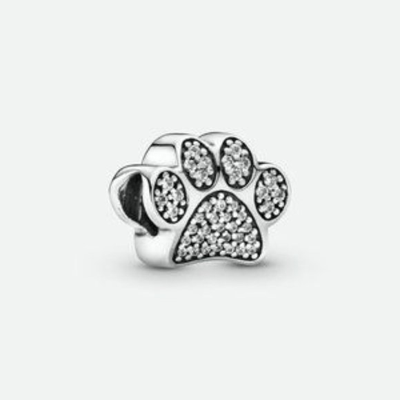 Pandora Jewelry - Pandora Sparkling Paw Print Charm